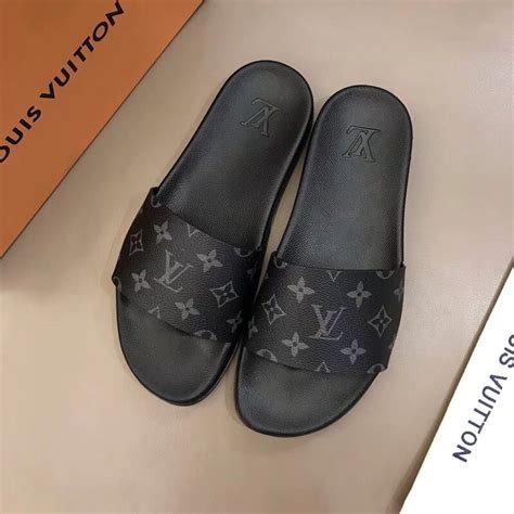 louis vuitton men slippers|louis vuitton winter slippers.